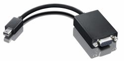 Lenovo 0A36536 video cable adapter VGA [D-Sub] Mini DisplayPort Black 
