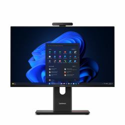 Lenovo ThinkCentre M70a Gen 6 Intel Core Ultra 5 235T 60.5 cm [23.8"] 1920 x 1080 pixels All-in-One PC 16 GB DDR5-SDRAM 512 GB SSD Windows 11 Pro Wi-Fi 6E [802.11ax] Black  - German version