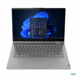 Lenovo ThinkBook 14s Yoga G3 IRU Intel® Core™ i5 i5-1335U Hybrid [2-in-1] 35.6 cm [14"] Touchscreen Full HD 16 GB DDR4-SDRAM 256 GB SSD Wi-Fi 6 [802.11ax] Windows 11 Pro Grey UK English  - UK version
