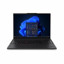 Lenovo ThinkPad T16 Gen 4 [Intel] Intel Core Ultra 7 255U Laptop 40.6 cm [16"] WUXGA 64 GB DDR5-SDRAM 1 TB SSD Wi-Fi 6E [802.11ax] Windows 11 Pro German Black  - German version