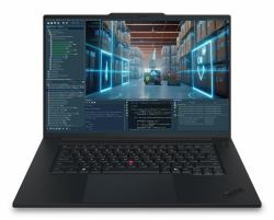Lenovo ThinkPad T1g Gen 9 Intel Core Ultra 9 386H Laptop 40.6 cm [16"] WUXGA 64 GB LPDDR5x-SDRAM 1 TB SSD NVIDIA® GeForce RTX™ 5070 Laptop GPU Wi-Fi 7 [802.11be] Windows 11 Pro Black German  - German version