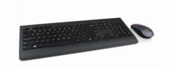 Lenovo 4X30H56824 keyboard Mouse included Universal RF Wireless QWERTY Finnish, Swedish Black  - UK version