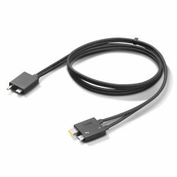 Lenovo 4X91K16970 Thunderbolt cable 0.7 m 40 Gbit/s Black 