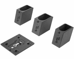 Lenovo 4XH0Z42451 mounting kit Black 