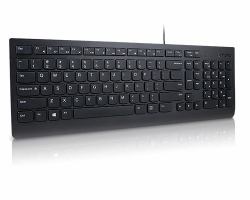 Lenovo Essential keyboard Universal USB Czech, Slovakian Black 