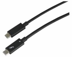 Lenovo 4Z51A40455 Thunderbolt cable 2 m 40 Gbit/s Black 