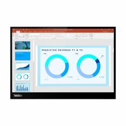 Lenovo ThinkVision M14d computer monitor 35.6 cm [14"] 2240 x 1400 pixels 2.2K LED Black 