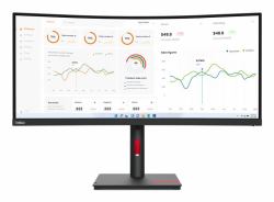 Lenovo ThinkVision T34w-30 86.4 cm [34"] 3440 x 1440 pixels Wide Quad HD LED 