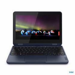 Lenovo 500w Gen 3 [Intel] Intel® Celeron® N5100 Hybrid [2-in-1] 29.5 cm [11.6"] Touchscreen HD 4 GB LPDDR4x-SDRAM 128 GB SSD Wi-Fi 6 [802.11ax] Windows 11 Pro Blue English  - UK version