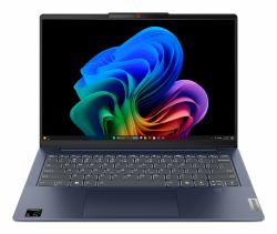 Lenovo IdeaPad Slim 5 14Q8X9 Copilot+ PC Snapdragon X1P-42-100 Laptop 35.6 cm [14"] WUXGA 16 GB LPDDR5x-SDRAM 512 GB SSD Wi-Fi 7 [802.11be] Windows 11 Home Blue UK English  - UK version