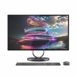 Lenovo Yoga AIO 32ILL10 Intel Core Ultra 7 258V 80 cm [31.5"] 3840 x 2160 pixels All-in-One PC 32 GB LPDDR5x-SDRAM 1 TB SSD NVIDIA GeForce RTX 4050 Windows 11 Pro Wi-Fi 7 [802.11be] Grey 