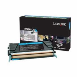 Lexmark X748H3CG toner cartridge 1 pc[s] Original Cyan 