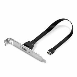 Lindy Single Port USB 3.1 Gen 2 Type C Back Plate 