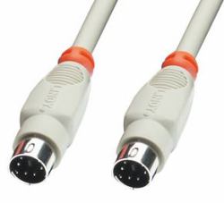 Lindy PS/2 1.0m PS/2 cable 1 m Grey 