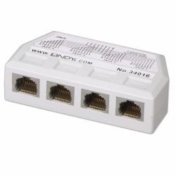 Lindy RJ45 Line Splitter 1:4 Phone 