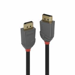 Lindy 1m DisplayPort 1.4 Cable, Anthra Line 