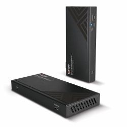 Lindy 150m Cat.6 DisplayPort 1.2, USB, IR and RS-232 HDBaseT KVM Extender 