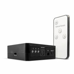 Lindy 3 Port TosLink [Optical] Digital Audio Switch 
