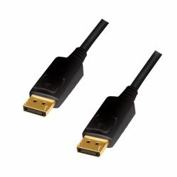 LogiLink CD0103 DisplayPort cable 5 m Black 