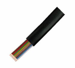 LogiLink CM08 telephone cable 100 m Black 