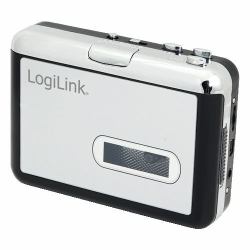 LogiLink UA0156 cassette player 1 deck[s] Black, Silver 