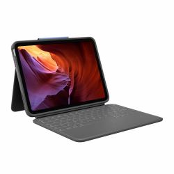Logitech Rugged Folio QWERTY Spanish Smart Connector Graphite 