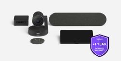 Logitech One year extended warranty Medium Room with Rally Bar & Tap 