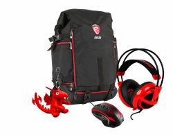 MSI Gaming Xmas Pack 2016 backpack Black, Red 