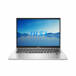 MSI Prestige 14 Evo B13M-244UK Intel® Core™ i5 i5-13500H Laptop 35.6 cm [14"] Full HD+ 16 GB LPDDR5-SDRAM 512 GB SSD Wi-Fi 6E [802.11ax] Windows 11 Home Silver  - UK version