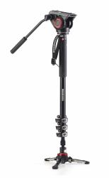 Manfrotto MVMXPRO500 camera monopod 1/4, 3/8" Aluminium Black 