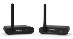 Marmitek Audio Anywhere 730 AV transmitter & receiver Black 