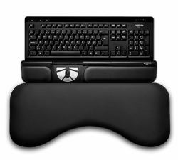 Matting AB Matting 505560 wrist rest Foam, MDF, Metal, Rubber Black 