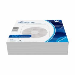 MediaRange BOX62 optical disc case Sleeve case 1 discs White 