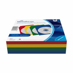 MediaRange BOX67 optical disc case Sleeve case 1 discs Blue, Green, Red, Yellow 