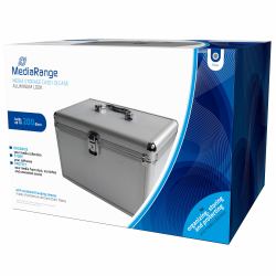 MediaRange BOX75 optical disc case Box case 200 discs Silver 