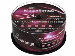 MediaRange MR208 blank CD CD-R 700 MB 52x 50 pc[s] 