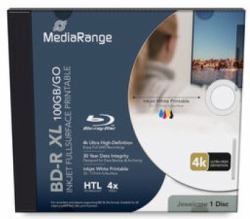 MediaRange MR520 blank Blu-Ray disc BD-R 100 GB 1 pc[s] 