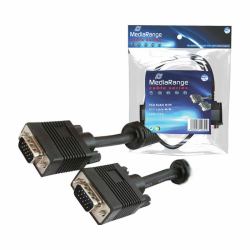 MediaRange MRCS106 VGA cable 5 m VGA [D-Sub] Black 