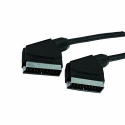 MediaRange MRCS152 SCART cable 1.4 m SCART [21-pin] Black 