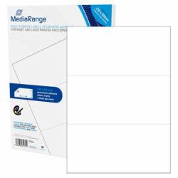 MediaRange MRINK142 self-adhesive label Permanent White 150 pc[s] 