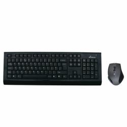MediaRange MROS104-UK keyboard Mouse included Home RF Wireless QWERTY UK English Black, Grey 