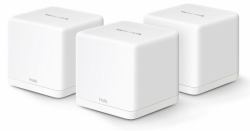 Mercusys HALO H1500X Dual-band [2.4 GHz / 5 GHz] Wi-Fi 6 [802.11ax] White 3 Internal 