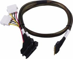 Microchip Technology 2305200-R Serial Attached SCSI [SAS] cable 0.8 m Black, Multicolour 