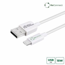 Microconnect ECO-LIGHTNING0.15 lightning cable 0.15 m White 
