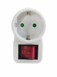 Microconnect GRUTIMER2 surge protector White 1 AC outlet[s] 230 V 