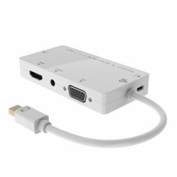 Microconnect MDPDVIHDMIVGAAA laptop dock/port replicator Mini DisplayPort White 