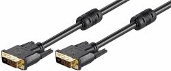Microconnect MONCC2F DVI cable 2 m DVI-D Black 