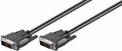 Microconnect MONCCS1 DVI cable 1 m DVI-D Black 