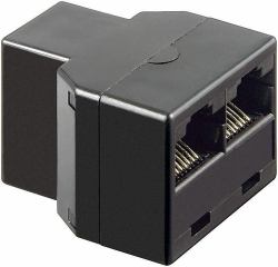 Microconnect MPK302B network splitter Black 