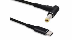Microconnect USBC-DC-5A-12V cable gender changer 5.5 x 2.5 mm Black 